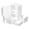Ultimate Guard Twin Flip`n`Tray 200+ XenoSkin Monocolor Blanco