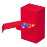 Ultimate Guard Twin Flip`n`Tray 200+ XenoSkin Monocolor Rojo