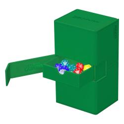 Ultimate Guard Twin Flip`n`Tray 200+ XenoSkin Monocolor Verde
