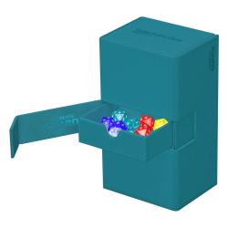 Ultimate Guard Twin Flip`n`Tray 200+ XenoSkin Monocolor Gasolina Azul