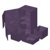 Ultimate Guard Twin Flip`n`Tray 200+ XenoSkin Monocolor Violeta