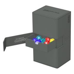 Ultimate Guard Twin Flip`n`Tray 200+ XenoSkin Monocolor Gris