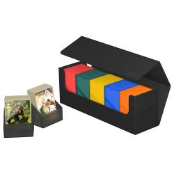 Ultimate Guard Arkhive 400+ XenoSkin Monocolor Negro