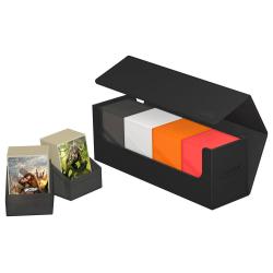 Ultimate Guard Arkhive 400+ XenoSkin Monocolor Negro