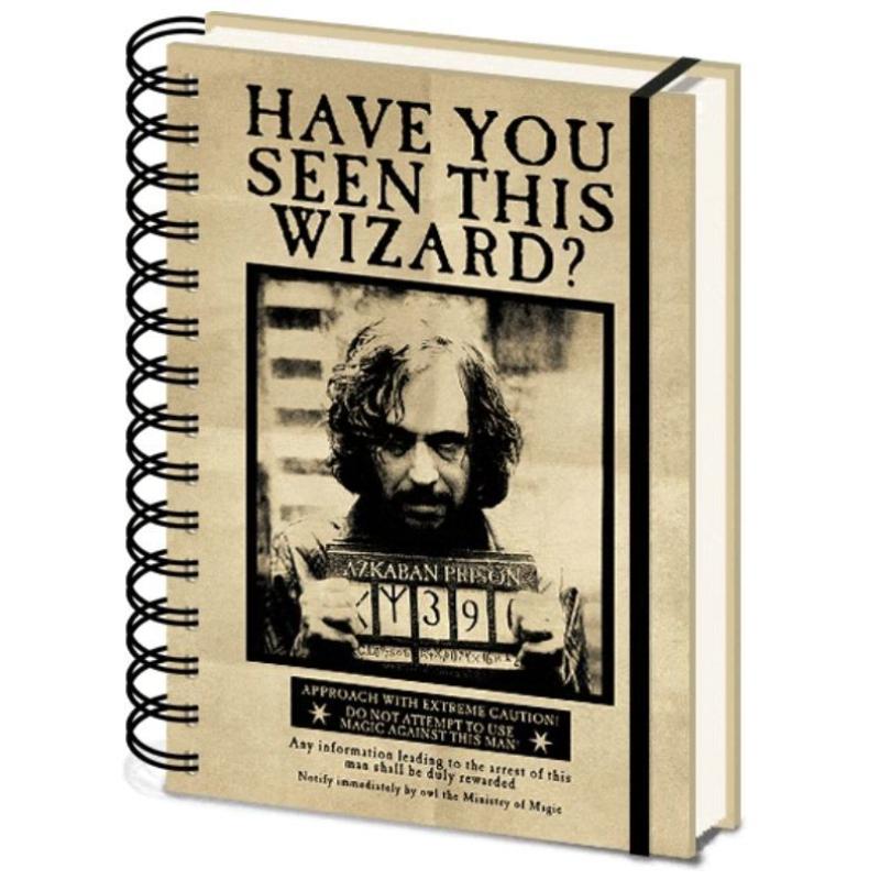 Cuaderno A5 lenticular Carteles Harry &#38; Sirus Harry Potter