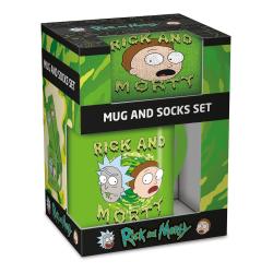 Rick and Morty Set Taza y Calcetines