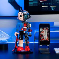 Kit Construccion Astro Boy the Skateboard Astro Boy 1117pzs