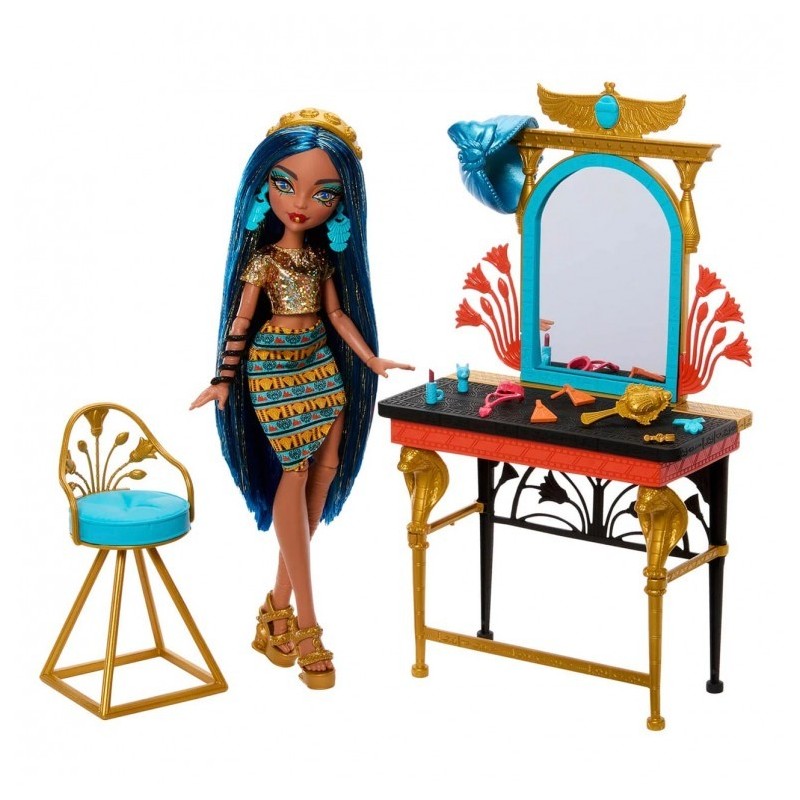 Monster High Cleo de Nile y Tocador