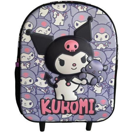Trolley 3D Kuromi Hello Kitty 32cm