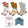 Set 3 calcetines Gremlins adulto