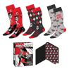 Set 3 calcetines Harley Quinn DC Comics adulto
