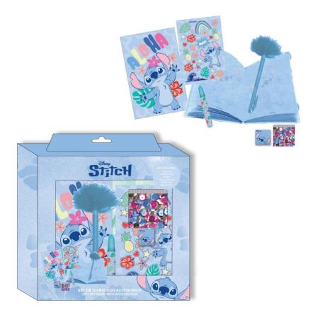 Set Diario Stitch Disney