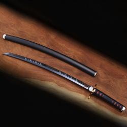 Replica Nichirin Sword Tanjiro Kamado Kyojuro Rengokus Sword Guard Demon Slayer Kimetsu no Yaiba 88cm
