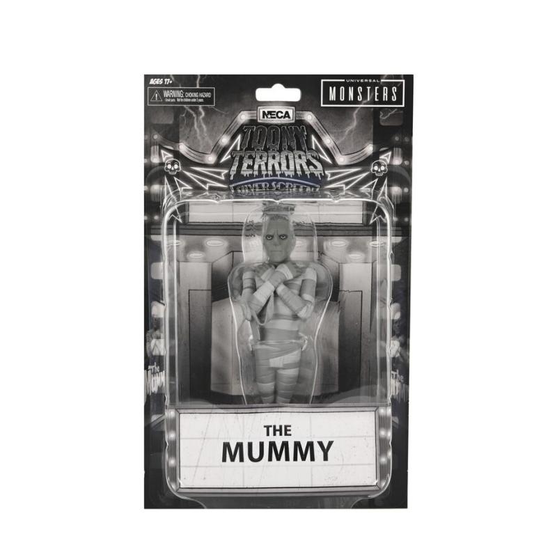 Figura The Mummy Black &#38; White Toony Terrors Universal Monsters 15cm