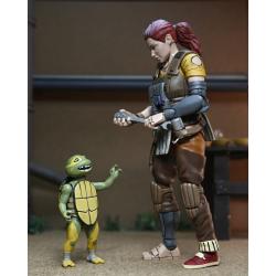 Figura Grammy April Yi &#38; Moja Lost Years The Last Ronin Teenage Mutant Tortugas Ninja 18cm