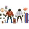 Set 2 figuras Punk Leonardo and Punk Raphael Teenage Mutant Tortugas Ninja 18cm