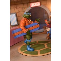 Set 2 figuras Punk Leonardo and Punk Raphael Teenage Mutant Tortugas Ninja 18cm