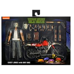 Figura Deluxe Movie Realization Casey Jones Teenage Mutant Tortugas Ninja 18cm