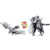 Figura Silver Rathalos Prime Monster Hunter Transformers 13cm