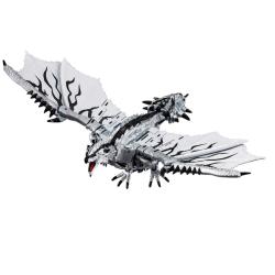 Figura Silver Rathalos Prime Monster Hunter Transformers 13cm