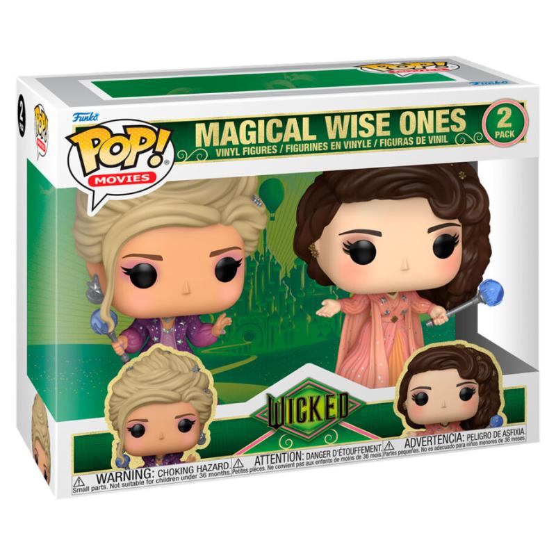 Blister 2 figuras POP The Wicked Magical Wise Ones