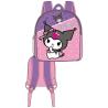 Mochila 3D Kuromi Hello Kitty 30cm