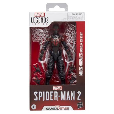 Figura Miles Morales Brooklyn 2099 Suit Spider-Man 2 Marvel Legends 15cm