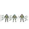 Set 3 figuras Ghost Brothers Teenage Mutant The Last Ronin Tortugas Ninja 18cm