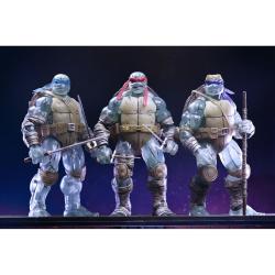 Set 3 figuras Ghost Brothers Teenage Mutant The Last Ronin Tortugas Ninja 18cm
