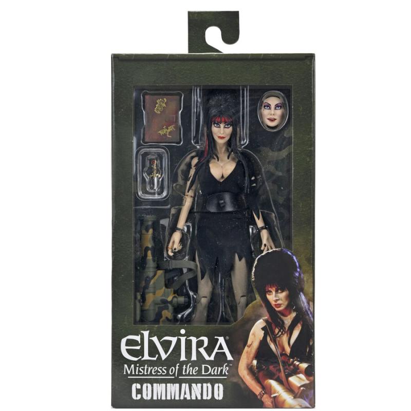 Figura Commando Elvira Clothed Elvira 20cm