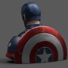 Busto hucha Capitan America Deluxe Endgame Vengadores Avengers Marvel 20cm