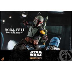 Star Wars: The Mandalorian Figura 1/6 Boba Fett Repaint Armor Special Edition 30 cm