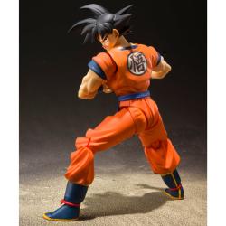 Figura Son Goku Saiyan Raised on Earth Dragon Ball 14cm