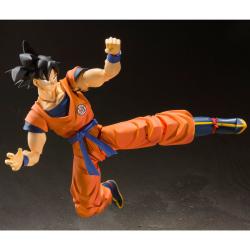 Figura Son Goku Saiyan Raised on Earth Dragon Ball 14cm