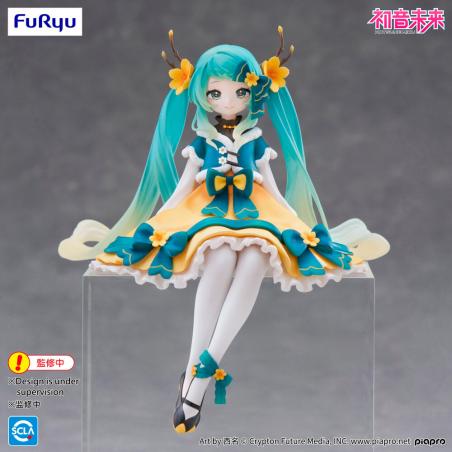 Figura Noodle Stopper Hatsune Miku 2025 Chinese New Year Hatsune Miku 14cm