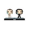 Star Wars Pack de 2 POP! Movie Moments Vinyl Cabezón Kylo & Rey 9 cm