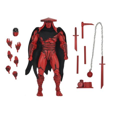 Figura Foot Elite Assasin Red and Black Teenage Mutant Tortugas Ninja 18cm
