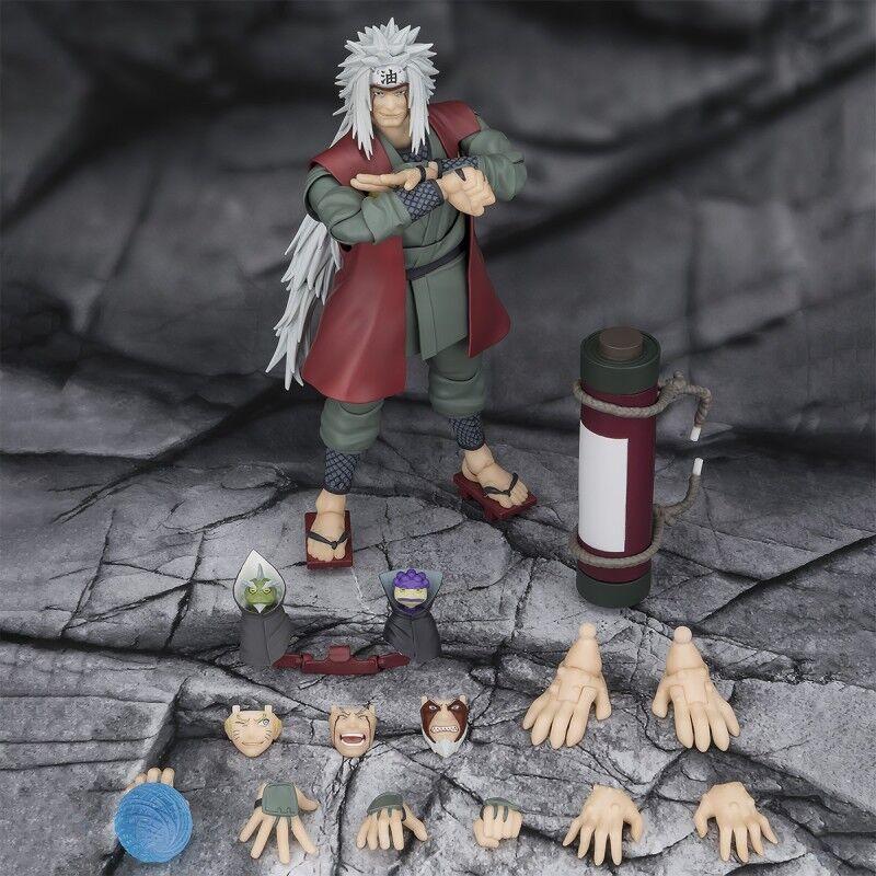 Figura S.H. Figuarts Jiraiya Hidden Leaf Heroic Master Sage Mode Naruto Shippuden 17cm