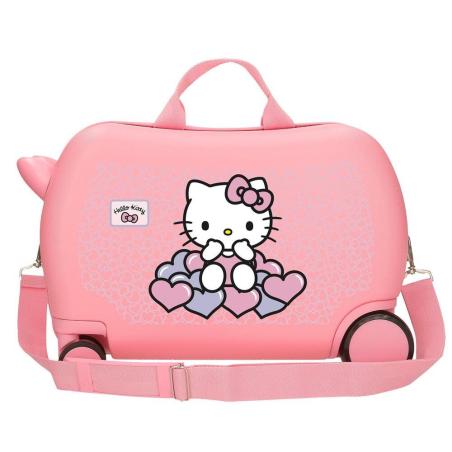 Maleta ABS Hearts &#38; Dots Hello Kitty 45cm
