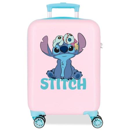 Maleta trolley ABS In the World Stitch Disney 50cm
