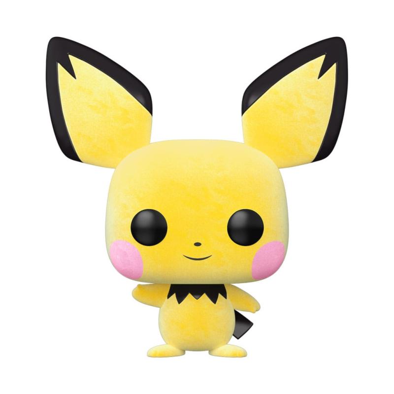 Pokemon POP! Games Vinyl Figura Flocked Pichu *Exclusive Version* 9 cm