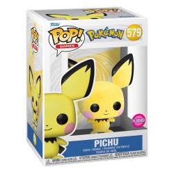 Pokemon POP! Games Vinyl Figura Flocked Pichu *Exclusive Version* 9 cm