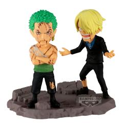 Figura Roronoa Zoro &#38; Sanji One Piece 8cm