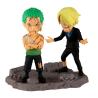 Figura Roronoa Zoro &#38; Sanji One Piece 8cm