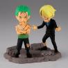 Figura Roronoa Zoro &#38; Sanji One Piece 8cm