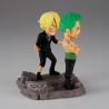 Figura Roronoa Zoro &#38; Sanji One Piece 8cm