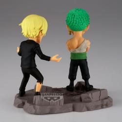 Figura Roronoa Zoro &#38; Sanji One Piece 8cm