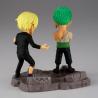 Figura Roronoa Zoro &#38; Sanji One Piece 8cm