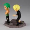 Figura Roronoa Zoro &#38; Sanji One Piece 8cm