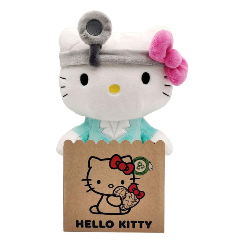 Sanrio Peluche Hello Kitty Doctor 24 cm